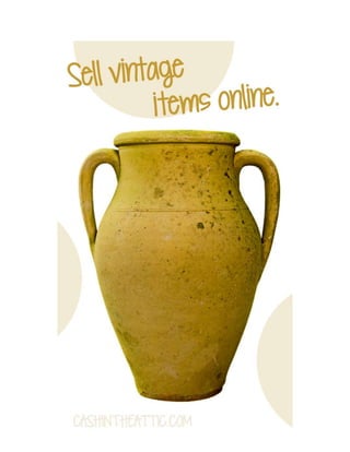Sell Vintage Items Online