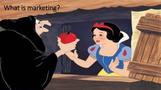 What is marketing?