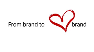 From brand to brand