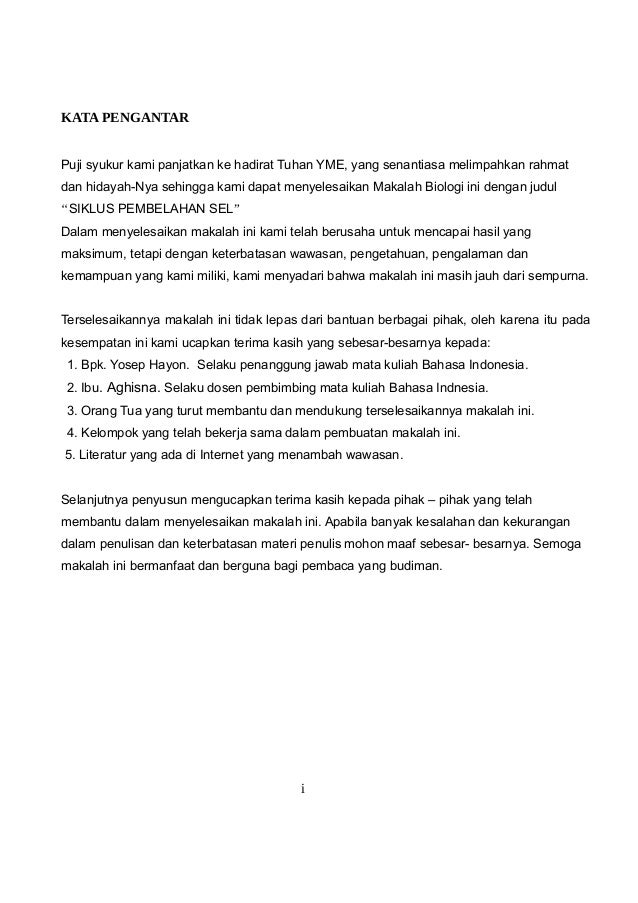 Sel Sebagai Satuan Fungsional Dan 2