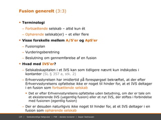 125 | November 2012 | Mastersæt. Power Point125 | Selskabsretlige faldgruber | FSR – danske revisorer | Jesper Seehausen
F...