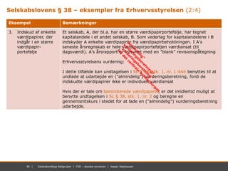 46 | November 2012 | Mastersæt. Power Point46 | Selskabsretlige faldgruber | FSR – danske revisorer | Jesper Seehausen
Sel...