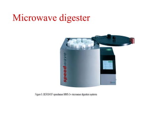 Microwave digester
 