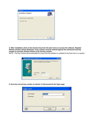 Selweb System Selview installation guide | DOC