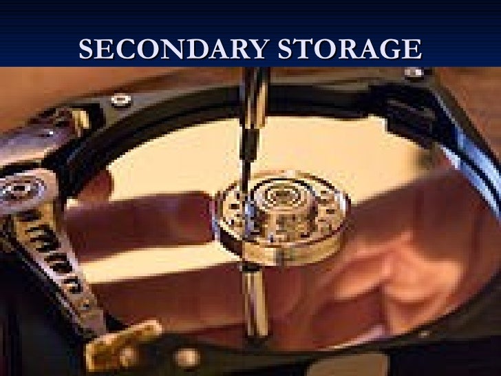 overview of physical storage media