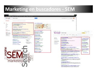 Marketing en buscadores - SEM
 