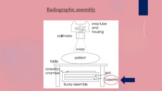 Radiographic assembly
 