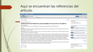 Aquí se encuentran las referencias del
artículo.
 