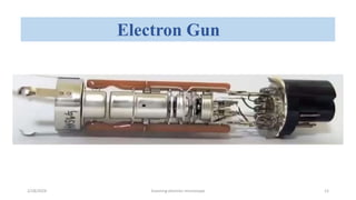 Scanning electron microscope - SEM , Its applicability in rasashastra ...