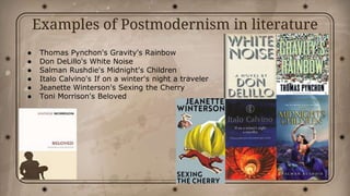 Comparative Analysis of Modernism and Postmodernism in Literature 