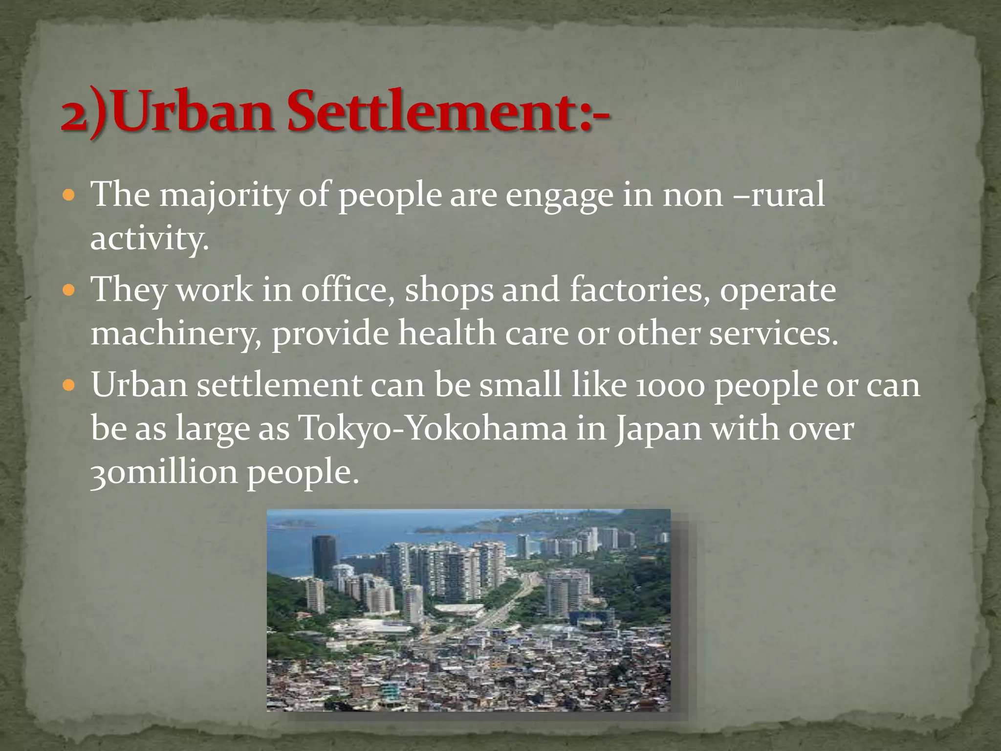 Types and Pattern of Rural Settlement | PPTX