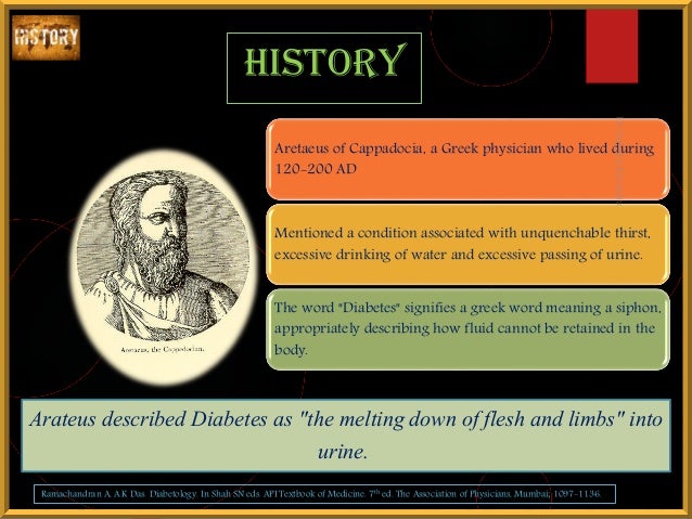 Diabetes Mellitus History