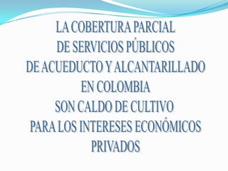 Una gran parte de las tierras de aptitud forestal han sido adaptadas a actividades agropecuarias y el uso inadecuado que se ha hecho de ellas ha llevado a: