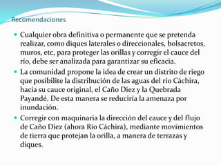 Puente Nacional (Santander), quebrada PinchoteTreinta familias dependen directamente de la quebrada Pinchote para abastecerse de agua. Esto ha sido una práctica tradicionalEl proceso de potabilización es rustico, solo implementa mecanismos físicos como  filtración y sedimentación, lo cual disminuye la calidad del agua.Varios puntos de aguas de la comunidad no están legalizados, para legalizarlos es necesario solicitar una concesión de aguas