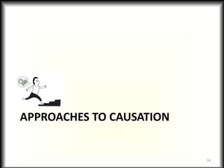 Approaches to causation16