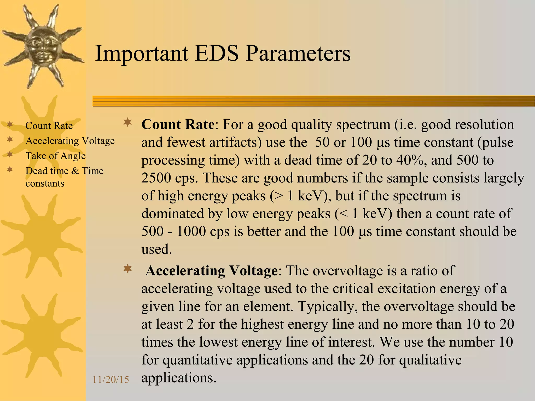 Scanning Electron Microscope- Energy - Dispersive X -Ray Microanalysis ...