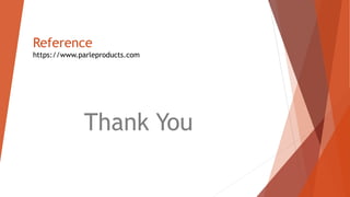 Reference
https://www.parleproducts.com
Thank You
 