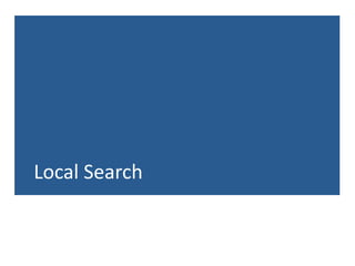Local Search
 
