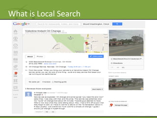 What is Local Search
 