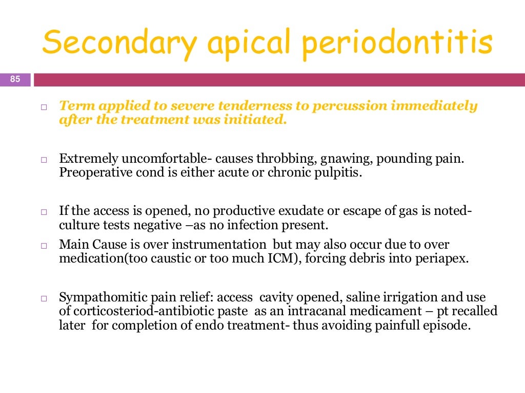 endodontic emergencies