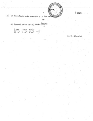 CIVIL ENGINEERING SEMESTER 1 & 2 QUESTION PAPER APRIL 2012