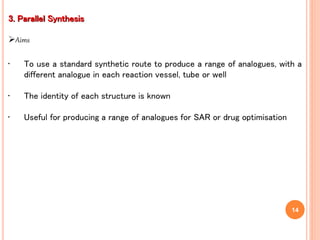 combinatoral chemistry | PPTX
