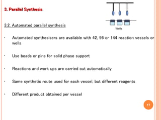 combinatoral chemistry | PPTX