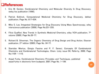 combinatoral chemistry | PPT