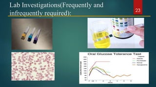 Lab Investigations(Frequently and
infrequently required): 23
 