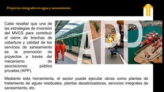 Proyectos integrales de agua y saneamiento | PDF