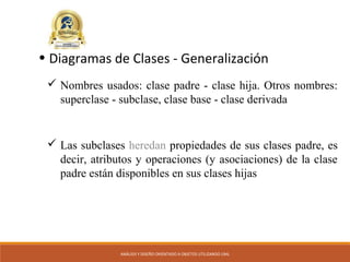INTERACCIÓN ENTRE CLASES, GENERALIZACIÓN | PPT