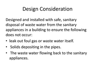 Sem 2 bs1 drainage, sewerage disposal and treatment