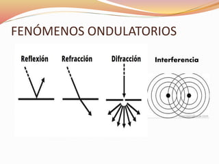 FENÓMENOS ONDULATORIOS
Interferencia
 