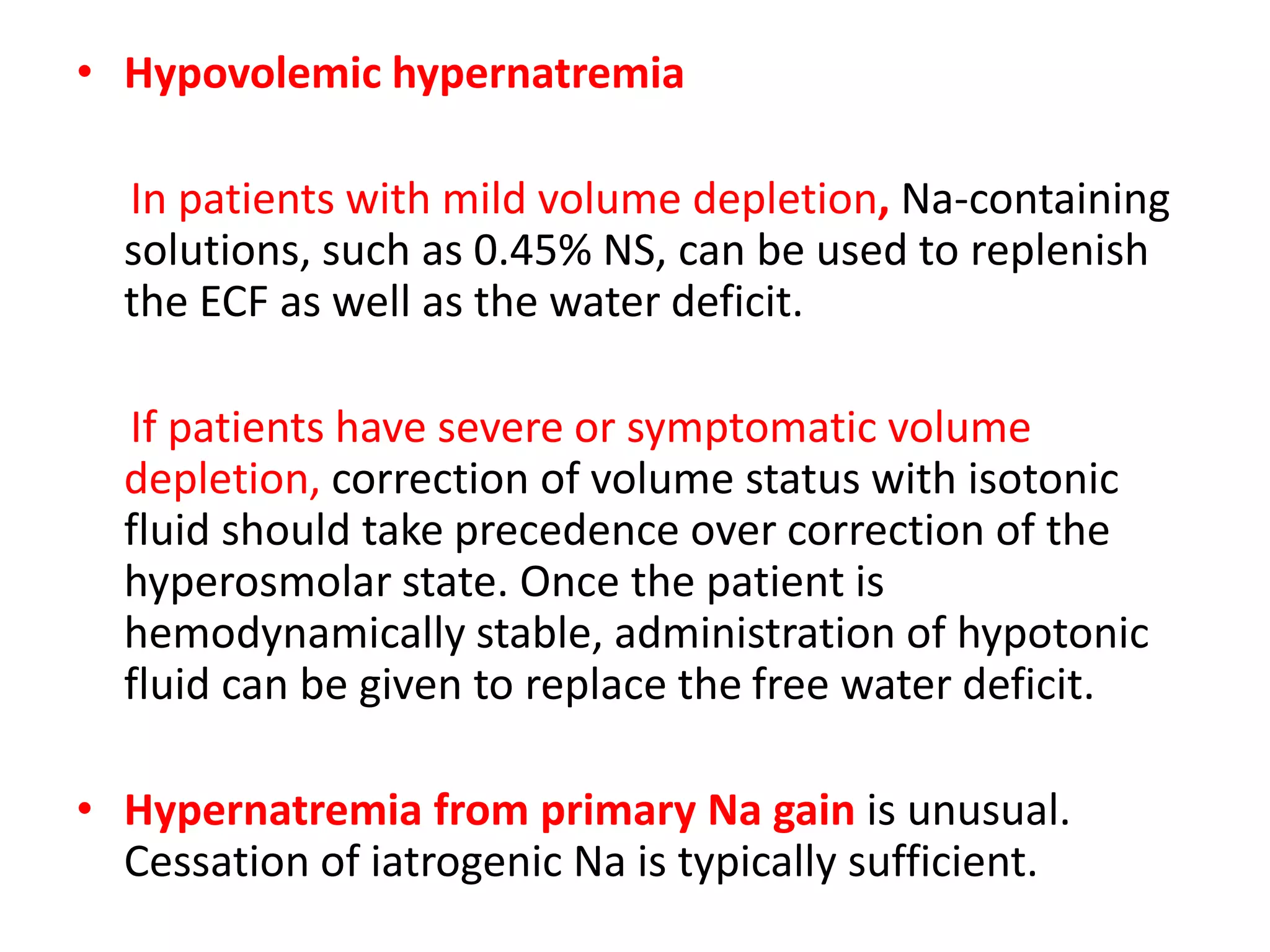 hypernatremia | PPT
