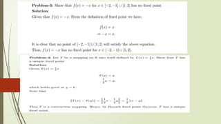 Comprehensive Study of Fixed Point Theorems and Their Applications in ...