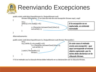 EXCEPCIONES JAVA | PPT