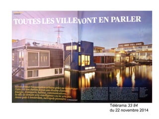 Télérama 33 84 
du 22 novembre 2014 
 