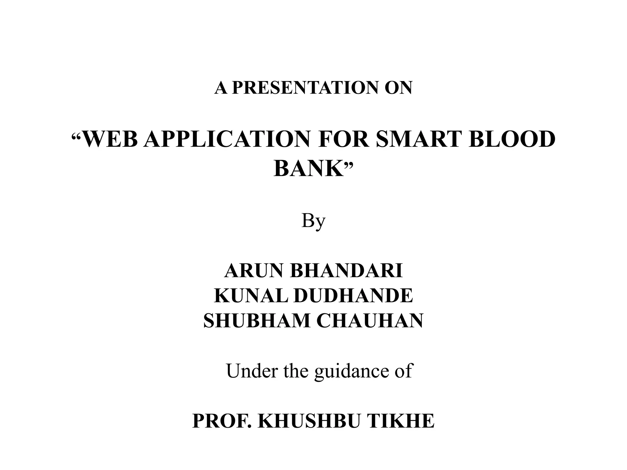 project on blood bank system.pptx