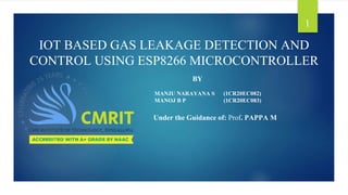 iot based gas leakage detection and control.pptx Circuit Diagram