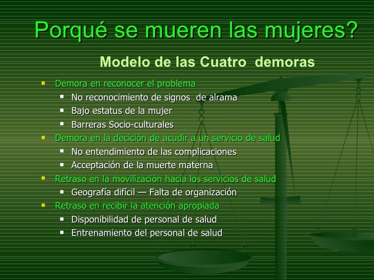 Mortalidad Materna Actualizacion