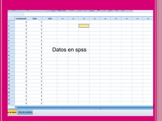Datos en spss
 
