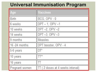 Universal Immunisation Program
 