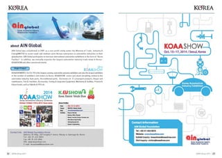 SEMA Meet 'Made in Korea' 2013 Directory