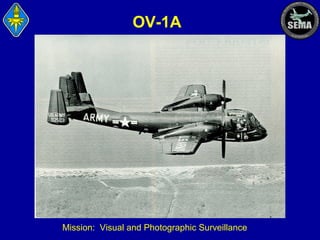 OV-1A

Mission: Visual and Photographic Surveillance

 