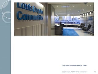 10 
Louis Dreyfus Commodities Canada Ltd., Calgary 
Les Swaps, ADFI-4540 Semaine 7 
 