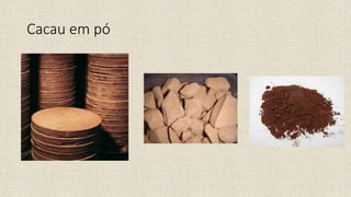 Cacau em pó
 