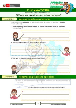 Lic. Fredy E. JIMÉNEZ GÓMEZ Mag. Carlos A. MUNAYCO SARAVIA

___________________________________________________________________
___________________________________________________________________
___________________________________________________________________
___________________________________________________________________
___________________________________________________________________
___________________________________________________________________
___________________________________________________________________
___________________________________________________________________
___________________________________________________________________
___________________________________________________________________
___________________________________________________________________
___________________________________________________________________
3° y 4° grado: TUTORÍA
___________________________________________________________________
___________________________________________________________________
___________________________________________________________________
___________________________________________________________________
 