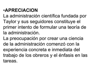 Semana 3 Frederick Taylor Y La AdministracióN
