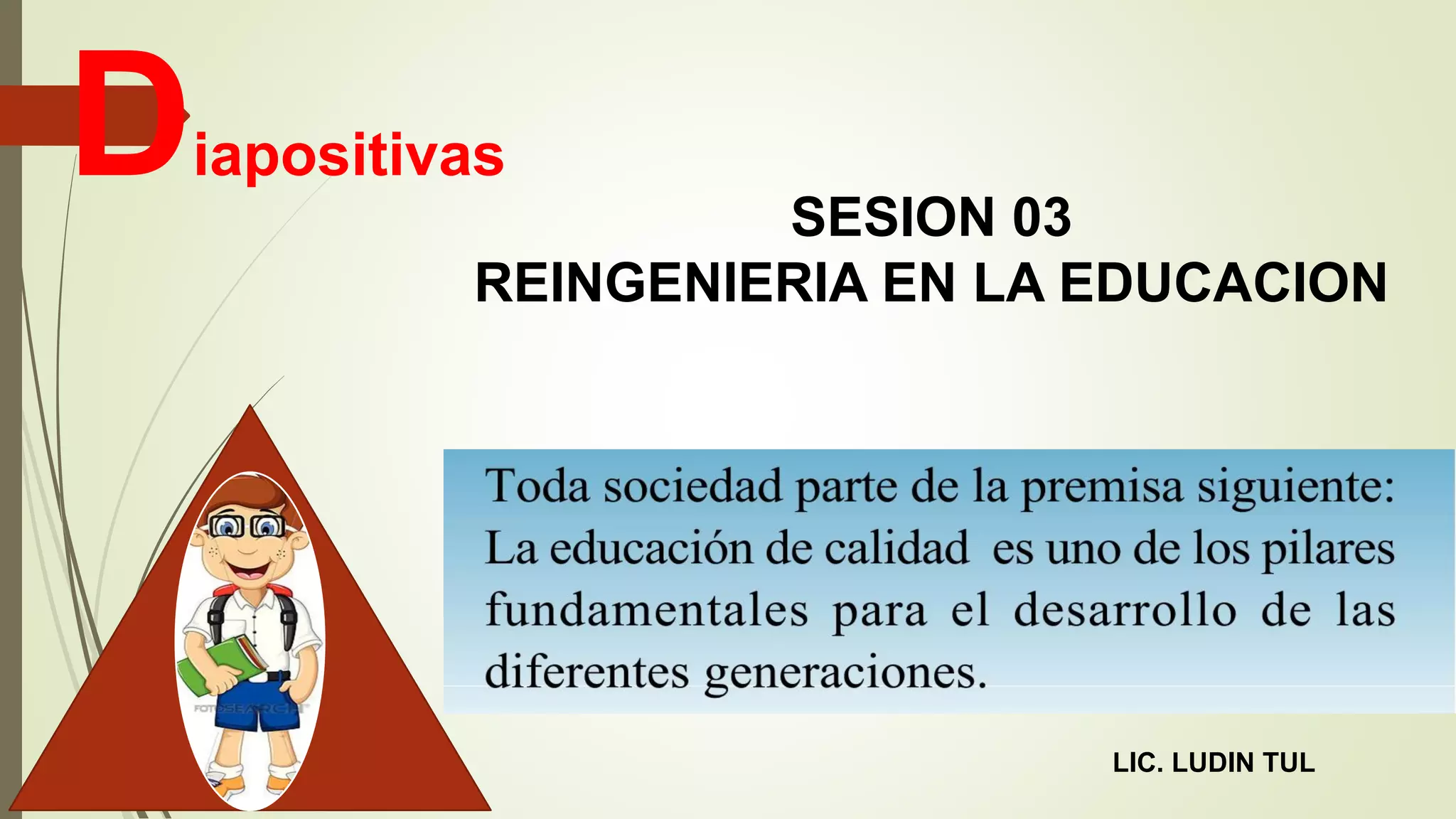 Semana 02 reingenieria en la educacion | PDF