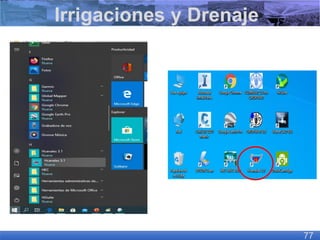 Irrigaciones y Drenaje
77
 